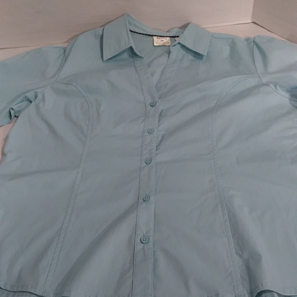 *EUC* Lee Riders Easy Care Button Down Blouse - Picture 5 of 6